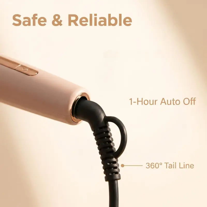 Fully Automatic Rotating Curling Iron - Anti-Scalding Safety Design, Adjustable Temperature, Suitable for Different Hair Types, Easily Creates Various Hairstyles, Maximum Temperature 200 Degrees Celsius, Freely Rotating End, Curling Tool.